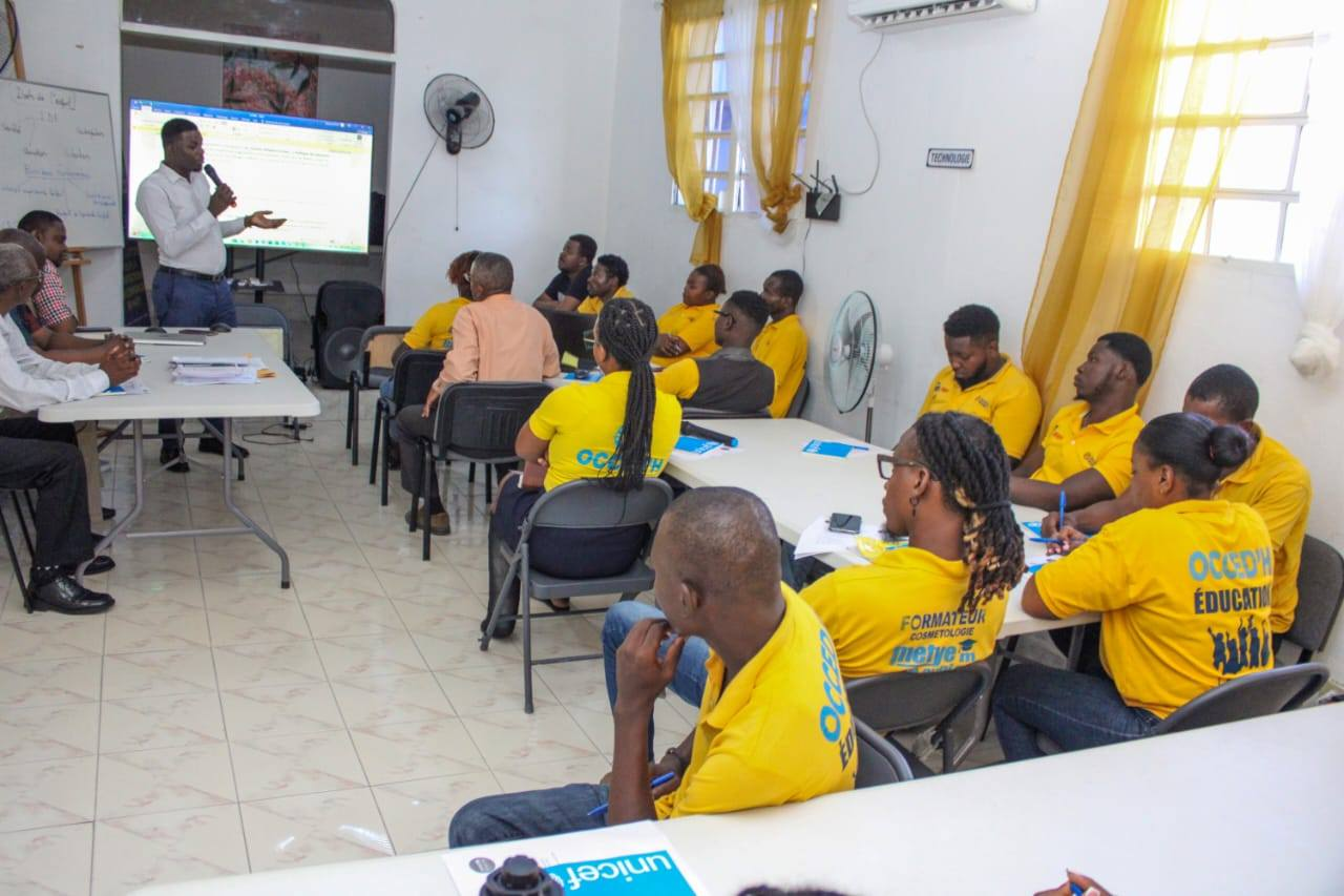 Lancement de la formation des formateurs au Centre Jeunes de l’OCCED’H